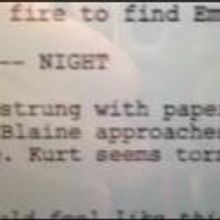 VIDEO: Ryan Murphy Reveals Script for Blaine and Kurt's 'Come What May' Scene!