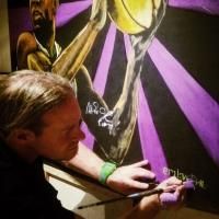 Graffiti Artist Hides Original Painting of Magic Johnson in Las Vegas for a Lucky…