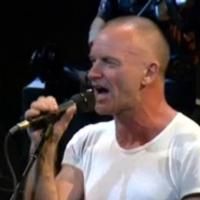 TV: Sting Previews Songs from THE LAST SHIP at Public Theater Benefit Concerts…