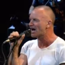 TV: Sting Previews Songs from THE LAST SHIP at Public Theater Benefit Concerts…
