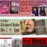 This Week at Bookworks Features Darynda Jones with Jeffe Kennedy, Father Richard…