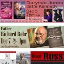 This Week at Bookworks Features Darynda Jones with Jeffe Kennedy, Father Richard…