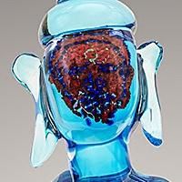 Joyce J. Scott's Glass Sculptures Exhibited With Signature Beaded Neckpieces for the…