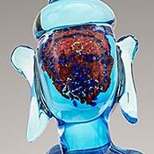Joyce J. Scott's Glass Sculptures Exhibited With Signature Beaded Neckpieces for the…