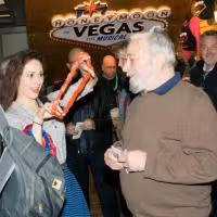 Photo Flash: Stephen Sondheim Stops by The Nederlander for HONEYMOON IN VEGAS'…
