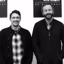FREEZE FRAME: OF MICE AND MEN Company Meets the Press!