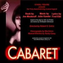 Citadel Theatre to Present CABARET, Begin. 4/25