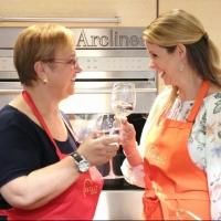 Photo Coverage: Chef Lidia Bastianich Cooks with BRIDGES OF MADISON COUNTY's Kelli…