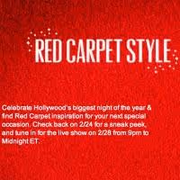 QVC to Broadcast Red Carpet Style Live