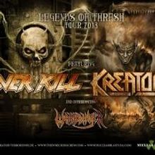 OVERKILL & KREATOR Plays Stage 48 in NYC Tonight
