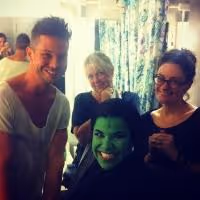 Photo Flash: Saturday Intermission Pics - Oct 12 - Part 2 - Lindsay Mendez Gets…