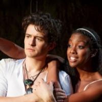 Photo Flash: First Look at Orlando Bloom & Condola Rashad as Star-Crossed Lovers in ROMEO AND JULIET