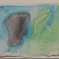 Lesley Heller Workspace Presents RON GORCHOV, WATERCOLORS and INTO THE VORTEX, Now…