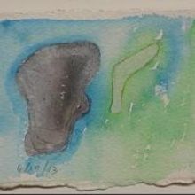 Lesley Heller Workspace Presents RON GORCHOV, WATERCOLORS and INTO THE VORTEX, Now…