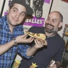 Photo Coverage: PETER AND THE STARCATCHER Cast Unveils Two Boots Pizza!