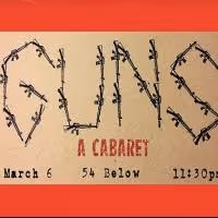 Elizabeth Swados Helms GUNS Cabaret at 54 Below Tonight