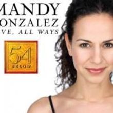 Mandy Gonzalez, Aaron Lazar & More Set for 54 Below this Week