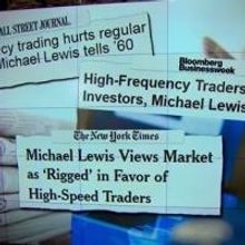 STAGE TUBE: Author Michael Lewis Says Stock Market is Rigged