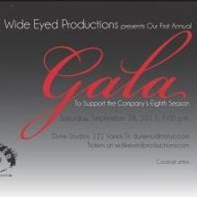 Wide Eyed Productions to Host First Annual Gala, 9/28