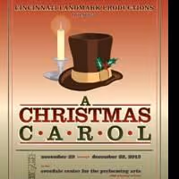 A CHRISTMAS CAROL Opens 11/29 at Covedale Center for the Performing Arts