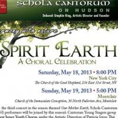 Schola Cantorum on Hudson Holds SPIRIT EARTH Concert, 5/19