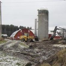 Photo Flash: The Latest Dirt from Weston Playhouse - Construction Begins at Walker Fa
