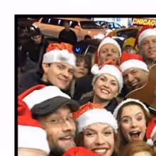 Photo Flash: JERSEY BOYS and THE LAST SHIP Casts Sing Christmas Carols on Saturday…