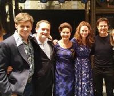 Photo Flash: Tom Cruise Visits West End Cast of BEAUTIFUL: THE CAROLE KING MUSICAL