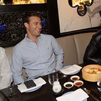 Photo Flash: Katharine McPhee and Scott Eastwood Visit Hakkasan Restaurant at MGM…