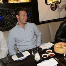 Photo Flash: Katharine McPhee and Scott Eastwood Visit Hakkasan Restaurant at MGM…
