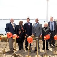 Photo Flash: NYC Parks Breaks Ground on City Island's New Street End Plaza at Belden…