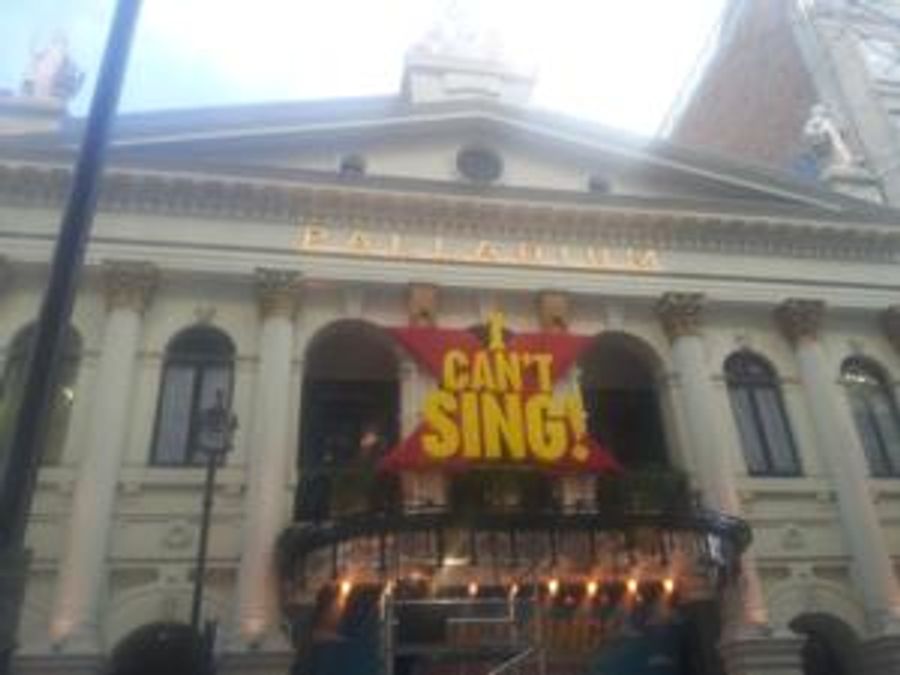 Photo Coverage: I CAN'T SING!: THE X FACTOR MUSICAL Marquee! Image