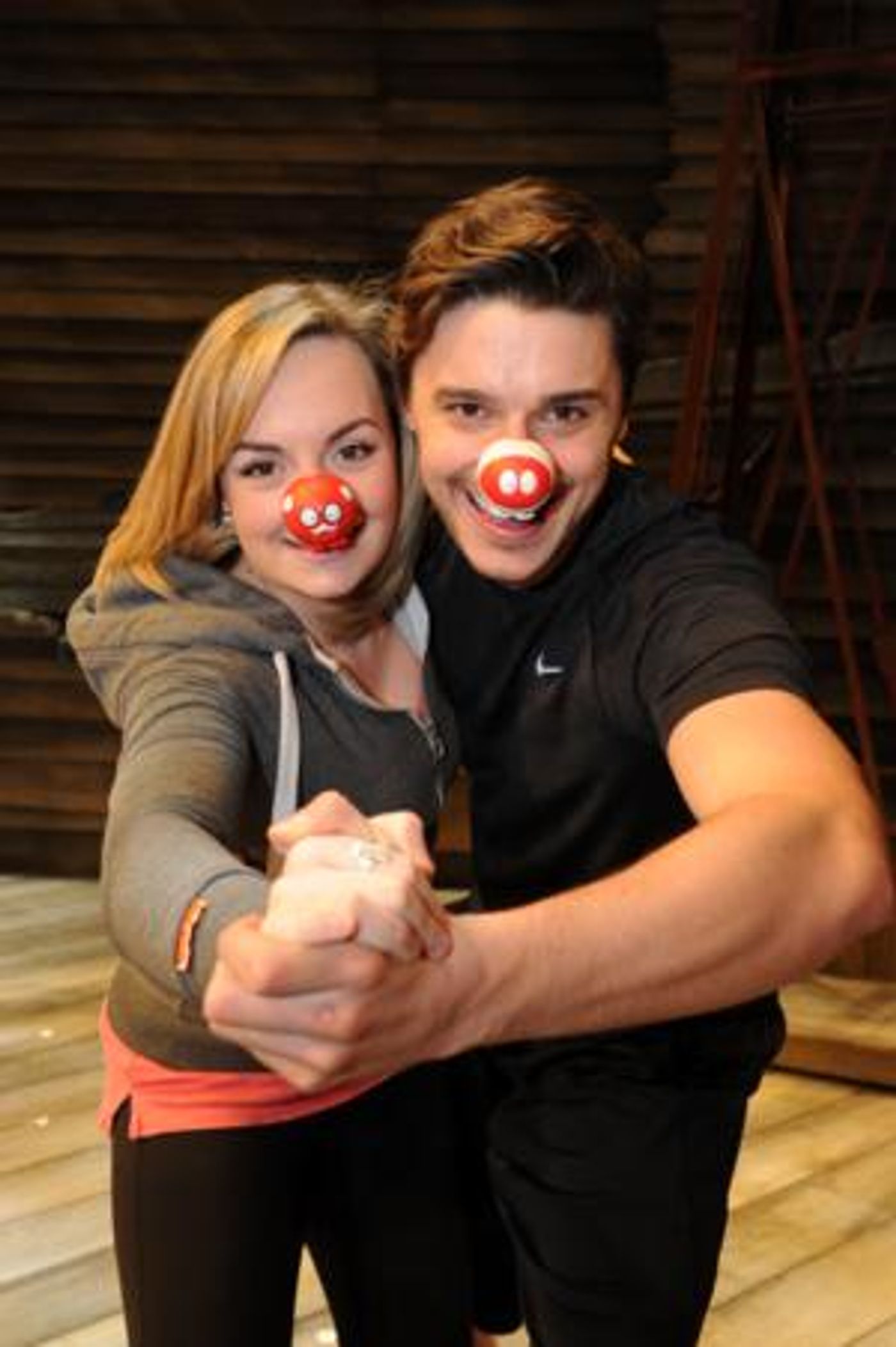 Photo Coverage: Cast Of OKLAHOMA! Ready For Comic Relief!  Image