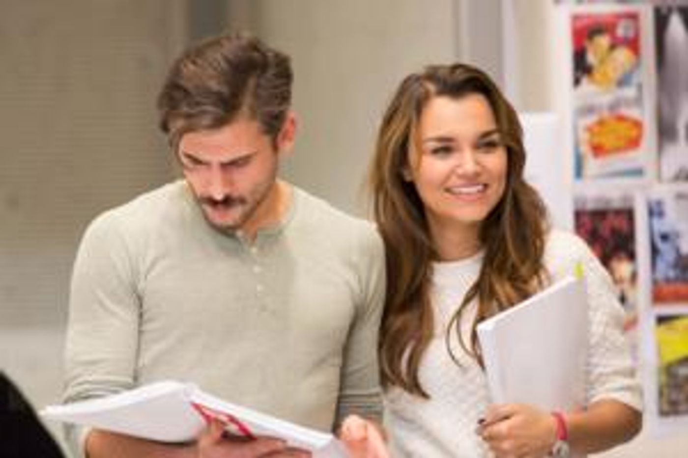 Photo Coverage: Barks, Mutu and Polycarpou In Rehearsal For CITY OF ANGELS!  Image