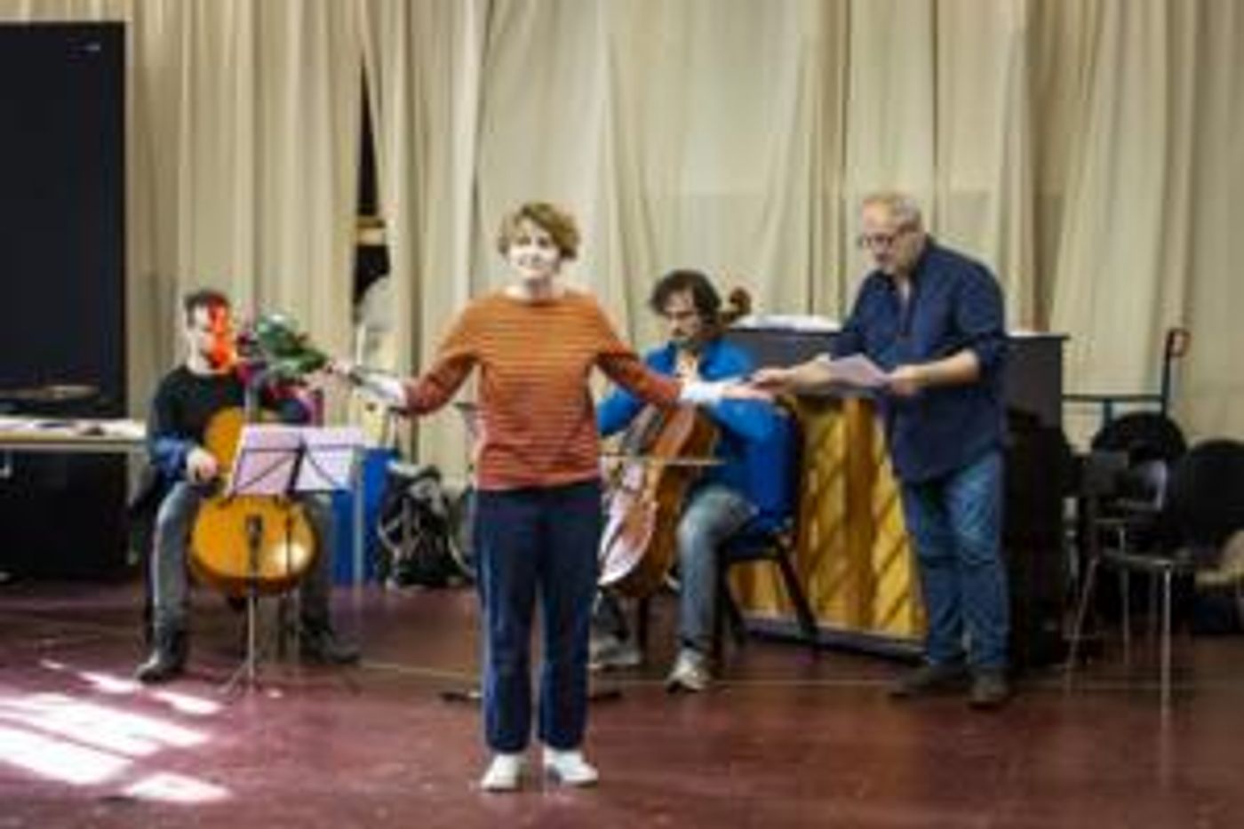 Photo-Coverage-Simon-Stephens-CARMEN-DISRUPTION-In-Rehearsal-At-The-Almeida-20000101 Photo Coverage: Simon Stephens' CARMEN DISRUPTION In Rehearsal At The Almeida Image