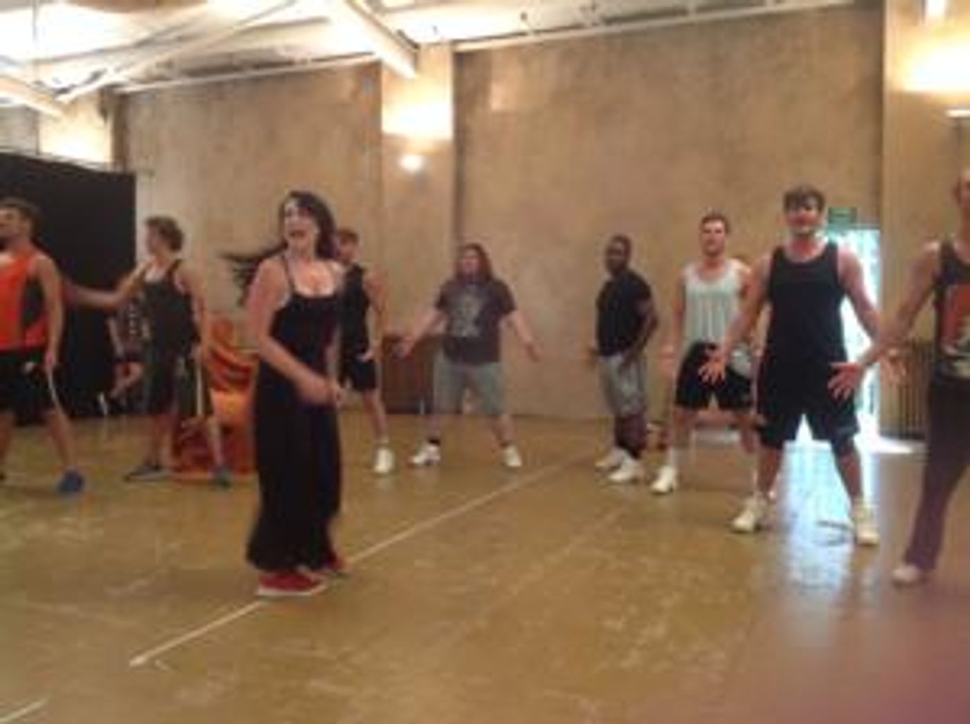 Photo Coverage: Danielle Hope, Lloyd Daniels And Matt Lapinskas Rehearse JOSEPH!  Image