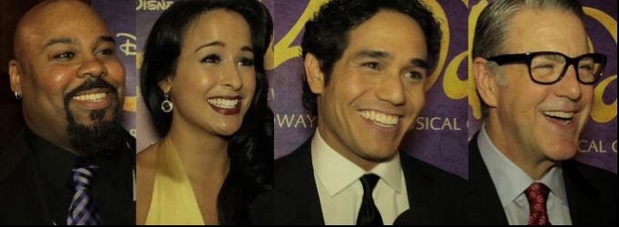 TV: Broadway is a Whole New World! Chatting with the Cast of ALADDIN on Opening Night Video
