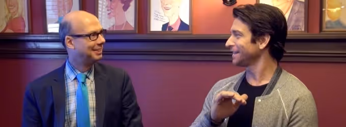 TV Exclusive: BACKSTAGE WITH RICHARD RIDGE- Broadway's New Heavyweight Champ, Andy… Video