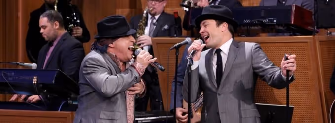 VIDEO: Jimmy & Steve Van Zandt Take on Sinatra Duet on TONIGHT Video