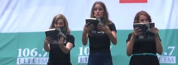 TV: 50 SHADES! Cast Spices Up BROADWAY IN BRYANT PARK! Video