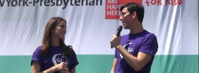 TV: THE FANTASTICKS' Max Crumm and Samantha Bruce Visit BROADWAY IN BRYANT PARK! Video