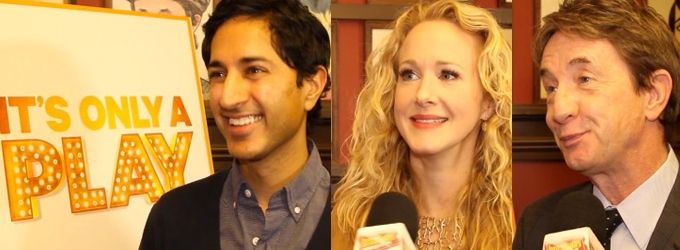 TV: Chatting with the New Stars of IT'S ONLY A PLAY- Maulik Pancholy, Katie Finneran… Video