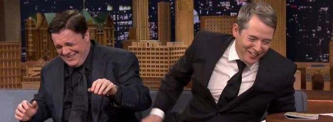 VIDEO: Nathan Lane, Matthew Broderick Talk IT'S ONLY A PLAY on 'Tonight' - Hilarity… Video