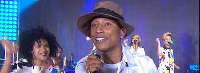 VIDEO: Pharrell Williams Performs 'Happy' & 'Come Get It Bae' on TODAY Video
