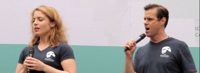 TV: THE PHANTOM OF THE OPERA Cast Brings the Music of the Night to Bryant Park! Video