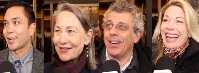 TV: On the Red Carpet for Opening Night of WOLF HALL with Marin Mazzie, Cherry Jones… Video