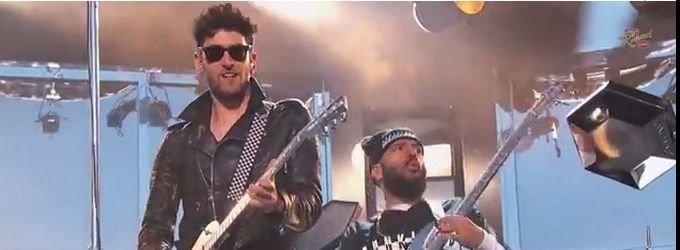 VIDEO: Chromeo Performs 'Jealous' & 'Come Alive' on KIMMEL Video