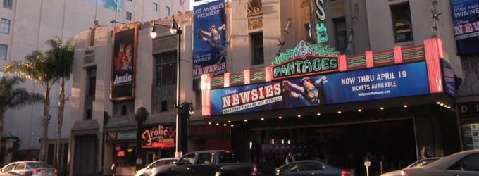 TV: NEWSIES Tour Makes a Stop at LA's Pantages Theatre! Video