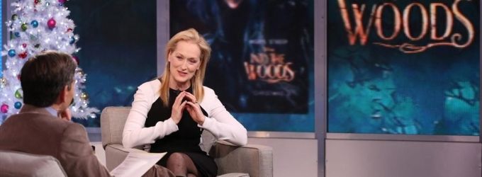 VIDEO: INTO THE WOODS' Meryl Streep Talks Witchy Role, Shares New Clip on Today's GMA Video