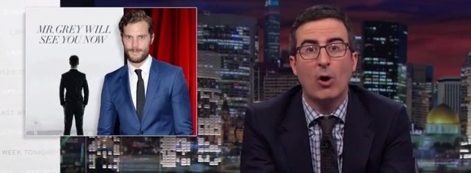 VIDEO: John Oliver Shares 50 SHADES OF GREY Audition Tape Video
